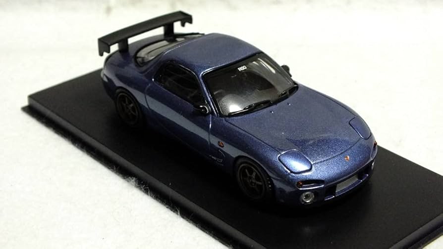 京商 1/43 湾岸ミッドナイトC1ランナー マツダ　RX-7 萩島信二 激レア Amazon | 1/43 京商 湾岸ミッドナイト C1ランナー マツダ RX-7